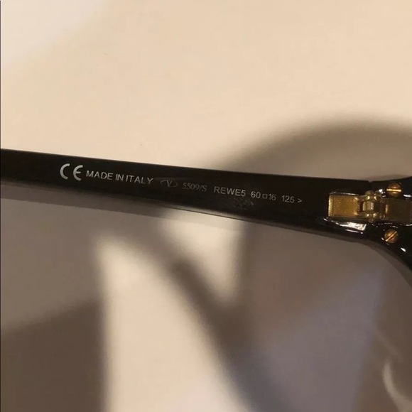 Authentic Sunglasses 5509S rhinestone 60-16-125 - Picture 6 of 8